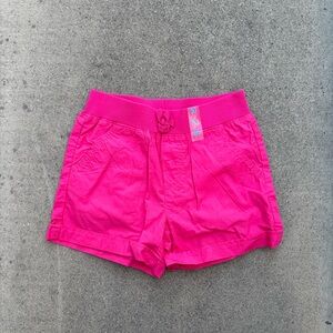 The Childrens Place Pink Cotton Short Shorts Elastic Waist Girl’s Size: 10 NWT